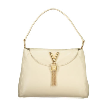 Beige Polyethylene Handbag