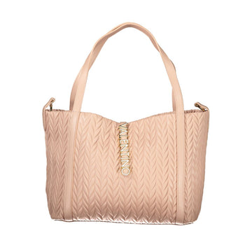 Pink Polyethylene Handbag