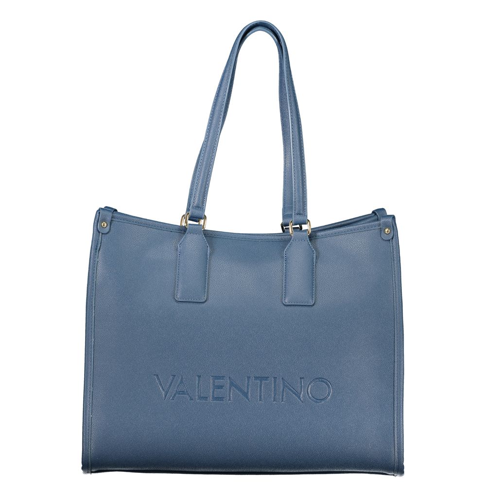 Blue Polyethylene Handbag