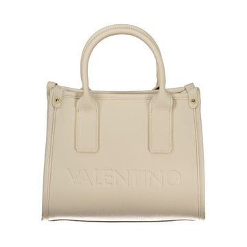 Beige Polyethylene Handbag