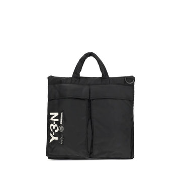Black Polyamide Shoulder Bag