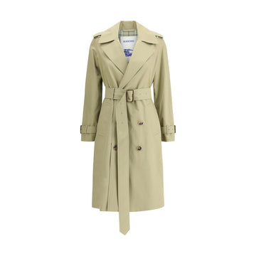 Beige Cotton Trench Coat