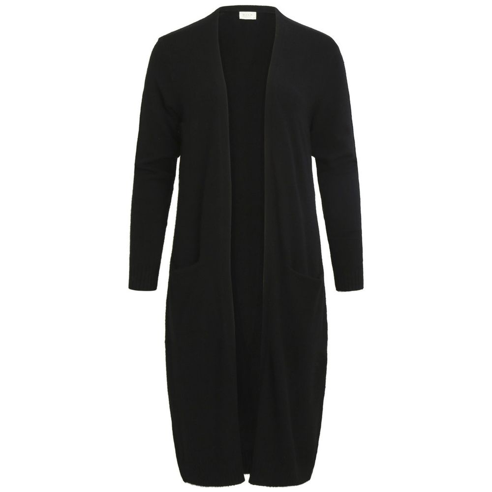 Black Nylon Cardigan