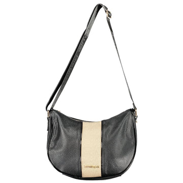 Black PVC Women Handbag