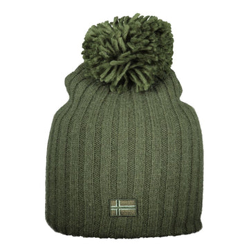 Green Polyester Women Hat