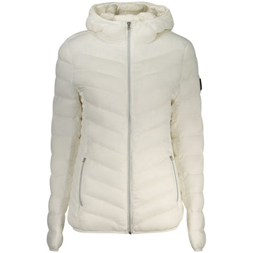 White Polyamide Women Jacket