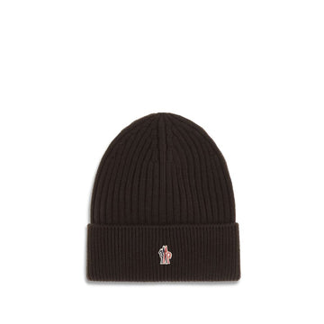 Black Fleece Wool Beanie