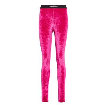 Fuchsia Viscose Leggings