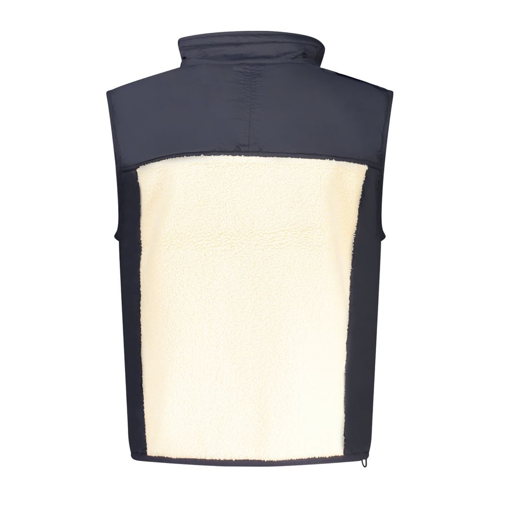 Blue Polyamide Men Jacket