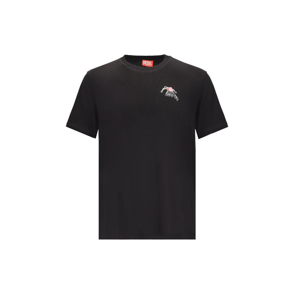 Black Cotton T-Shirt