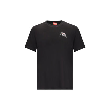 Black Cotton T-Shirt