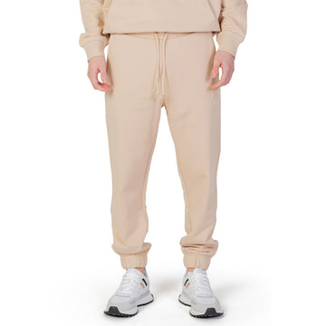 Beige Cotton Joggers (Workout Pants)