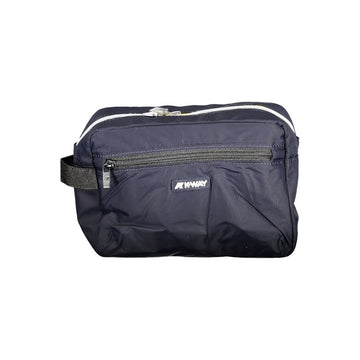 Blue Polyester Toiletry Bag