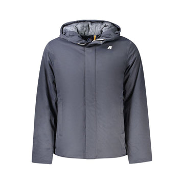 Blue Polyester Jackets & Coat