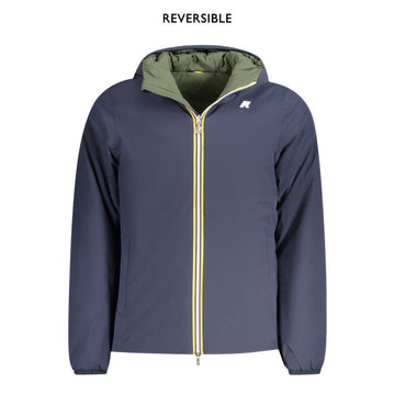 Blue Nylon Jackets & Coat