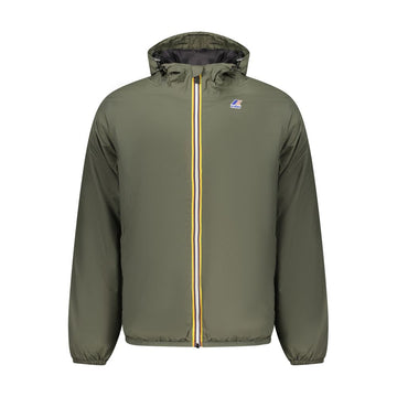 Green Polyamide Men Jacket