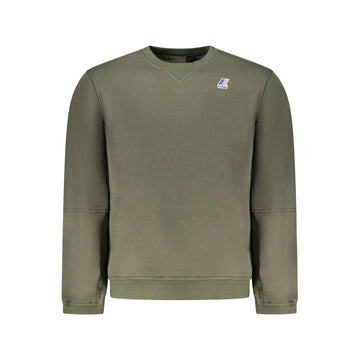 Green Cotton Men Sweater