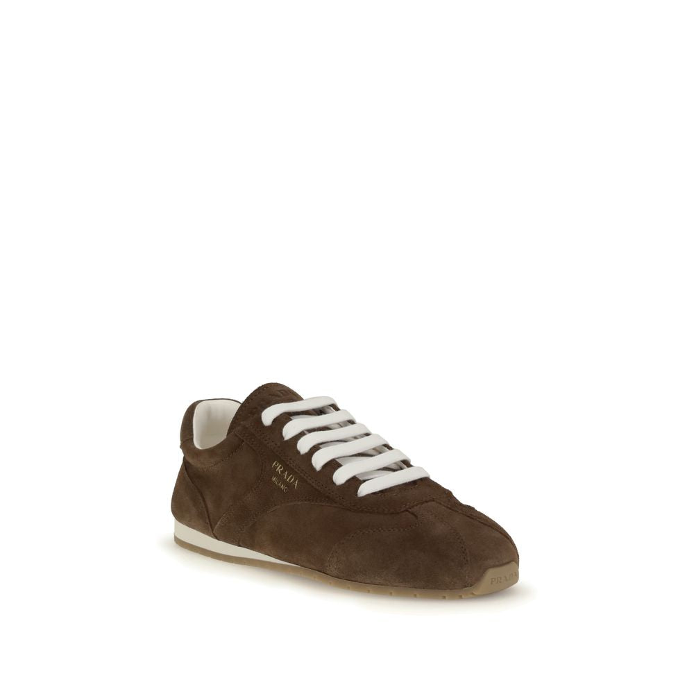 Brown Calf Leather Bos Taurus Sneakers